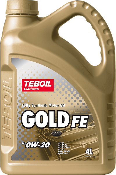 Синтетическое моторное масло TEBOIL GOLD FE 0W-20