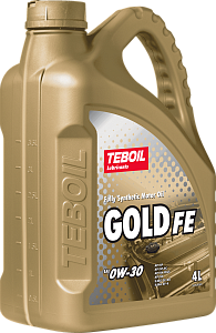 Синтетическое моторное масло TEBOIL GOLD FE 0W-30
