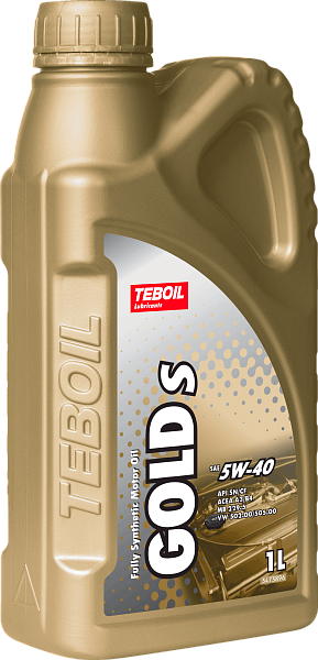 Синтетическое моторное масло TEBOIL GOLD S 5W-40