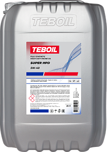 Синтетическое моторное масло TEBOIL SUPER HPD 5W-40